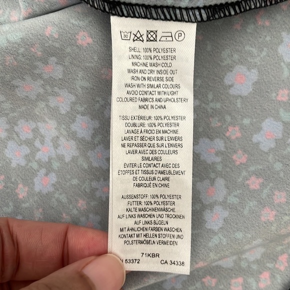 French Connection Floral Ruched Dress - Picture 5 of 7